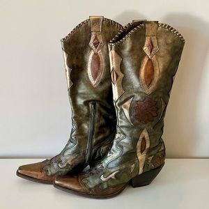 BCBGirls Metallic Leather Boots